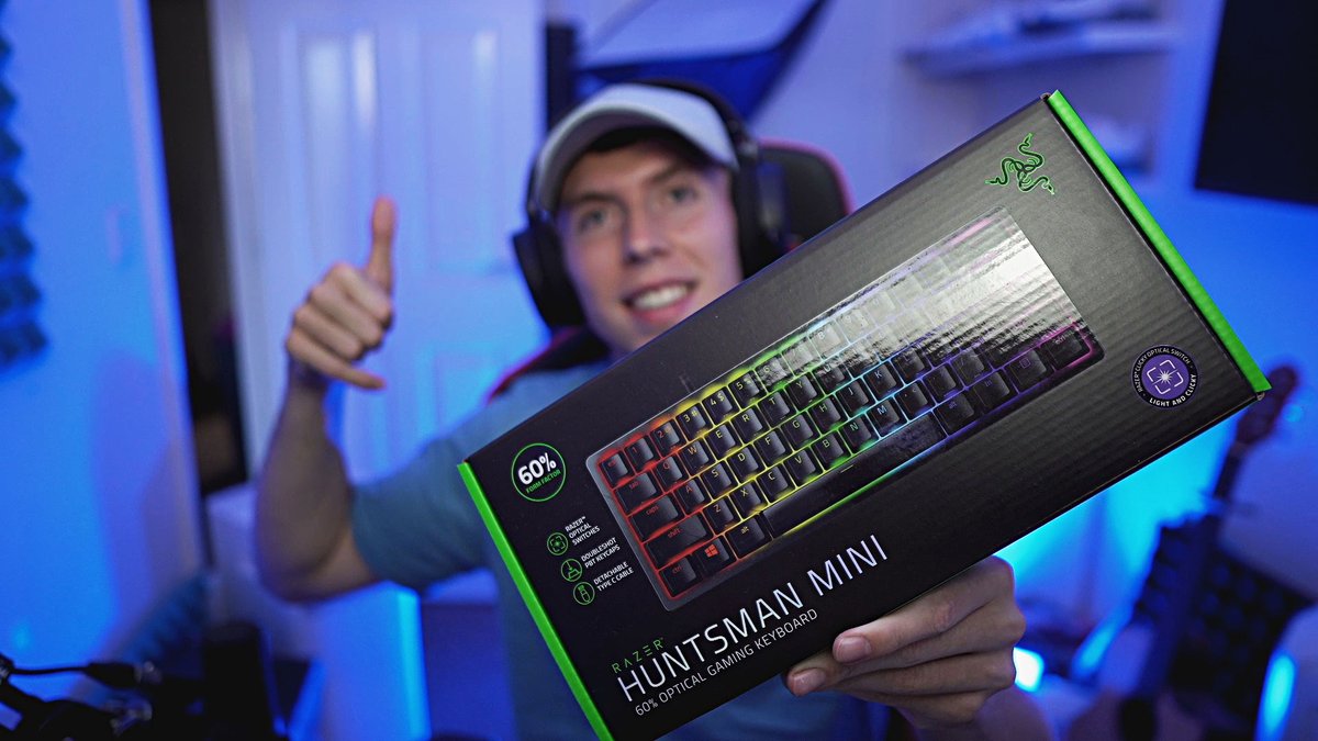 NEW RAZOR KEYBOARD &amp; CONTROLLER GIVEAWAY!

- Follow &amp; RT
- Tag 2 friends you recently boxed like a fish
- Put your input down below 

Prizes:
Razor Huntsmen Mini 
Nacom Controller (has paddles)

ENTER HERE: playr.gg/giveaway/7-chX…

Thanks to everyone that's been supporting!🤟