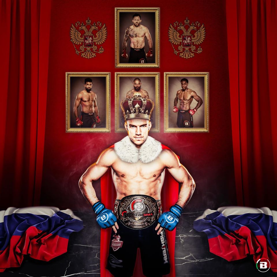 🏆<a href="/vadimnemkov/">Вадим</a> è il nuovo campione dei pesi massimi leggeri. #ANDNEW

L’atleta russo, dopo aver sconfitto 3 ex-campioni, mette al tappeto anche <a href="/ryanbader/">Ryan Bader</a> e conquista la cintura mantenendo la sua imbattibilita in <a href="/BellatorMMA/">Bellator MMA</a>. 

#Bellator244 #LightHeavyweightTitle