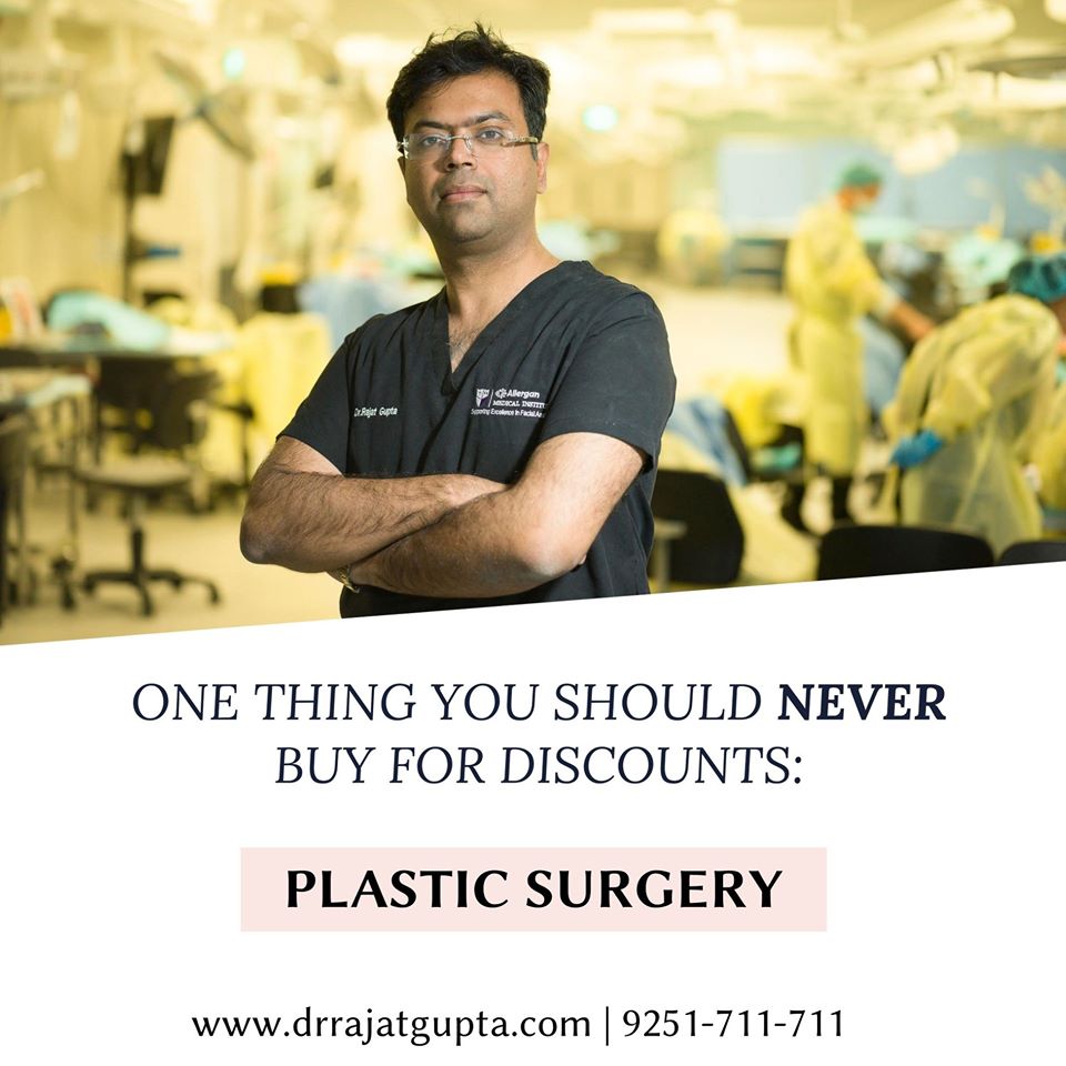 You may pride yourself in spotting great deals and discounts while shopping online, but when it comes to plastic surgery, never ever settle for anything but the best.
.
appointment bit.ly/RGAappointments
call: +919251711711
Visit: drrajatgupta.com
.
#cosmeticsurgeryclinic