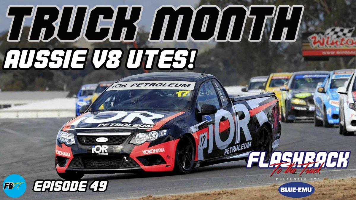 flashback_track's tweet image. Move over @NASCAR_Trucks, the Aussies also have a truck series. But they aren't trucks, they're "Utes."

In this weeks episode of the FBTT Podcast presented by Blue-Emu, we talked all about the V8 Utes. 

📺: youtube.com/watch?v=YnMJ3h…
📻: buzzsprout.com/554107/5097868

#V8Utes #SuperUtes