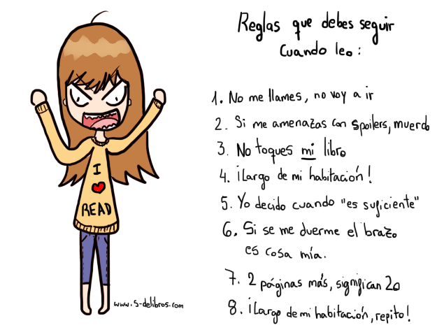 casadellibro's tweet image. Reglas que debes seguir cuando leo 👇