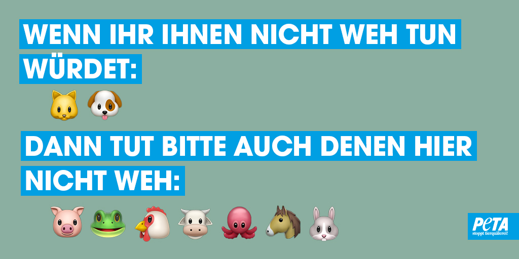 PETADeutschland's tweet image. 💯