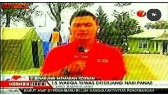 CherryRnld's tweet photo. @FaGtng @tvOneNews @kemkominfo sy baru baca ada orang mati diterjang nasi panas 😂 https://t.co/bREFYgYkeD