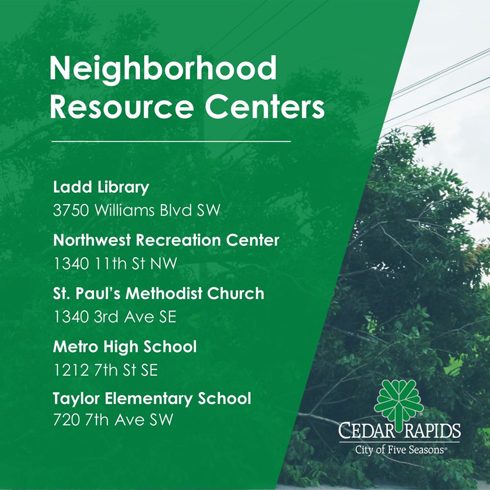 Neighborhood Resource Center Flyers - Updates for 8/22/20