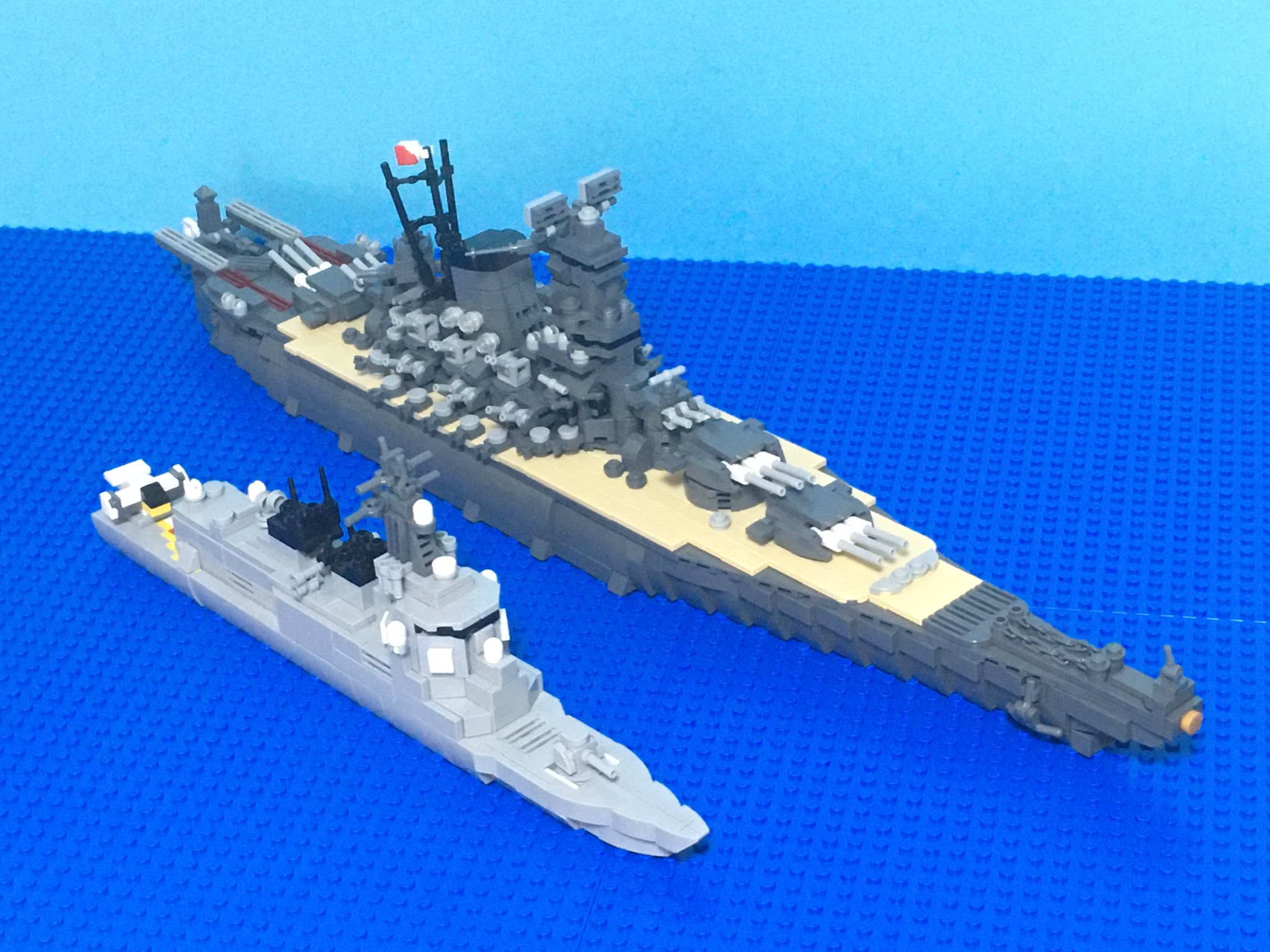 Mizuki 戦艦大和と並べると大きさの違いが際立ちます T Co 7h9gysces0 Twitter Mizuki 戦艦大和と並べると大きさの違いが際立ちます T Co 7h9gysces0 Twitter