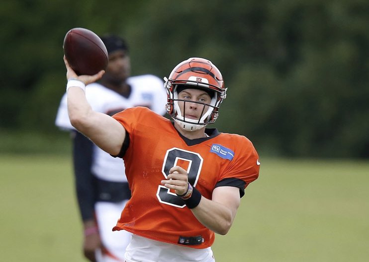  #QB22 - Joe BurrowPerhaps the most highly touted QB to enter the league since Andrew Luck. The raw talent is there. With the right coaching, the sky is the limit. Burrow has no shortage of weapons either, A.J Green, Tee Higgins, Tyler Boyd to name a few. Positive signs in Cincy
