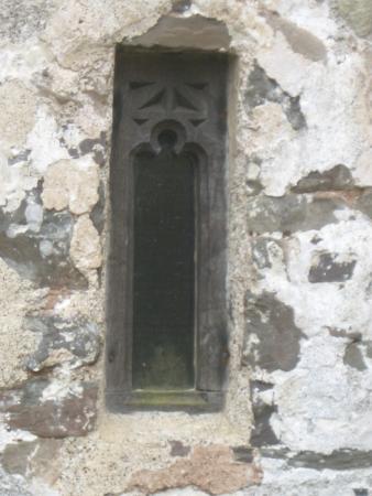 The cliffside woods were once the site of a large charcoal burning industry. The original burners were reputed to be a colony of lepers.Lepers were not allowed into the village but there is a tiny leper window at the back of the church allowing them to listen to services. 7/
