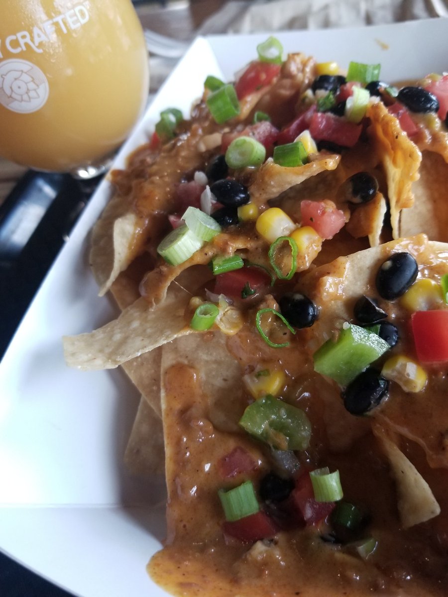 Saturday escape with hubby.  Craft beer at micro brew house and chorizo nachos