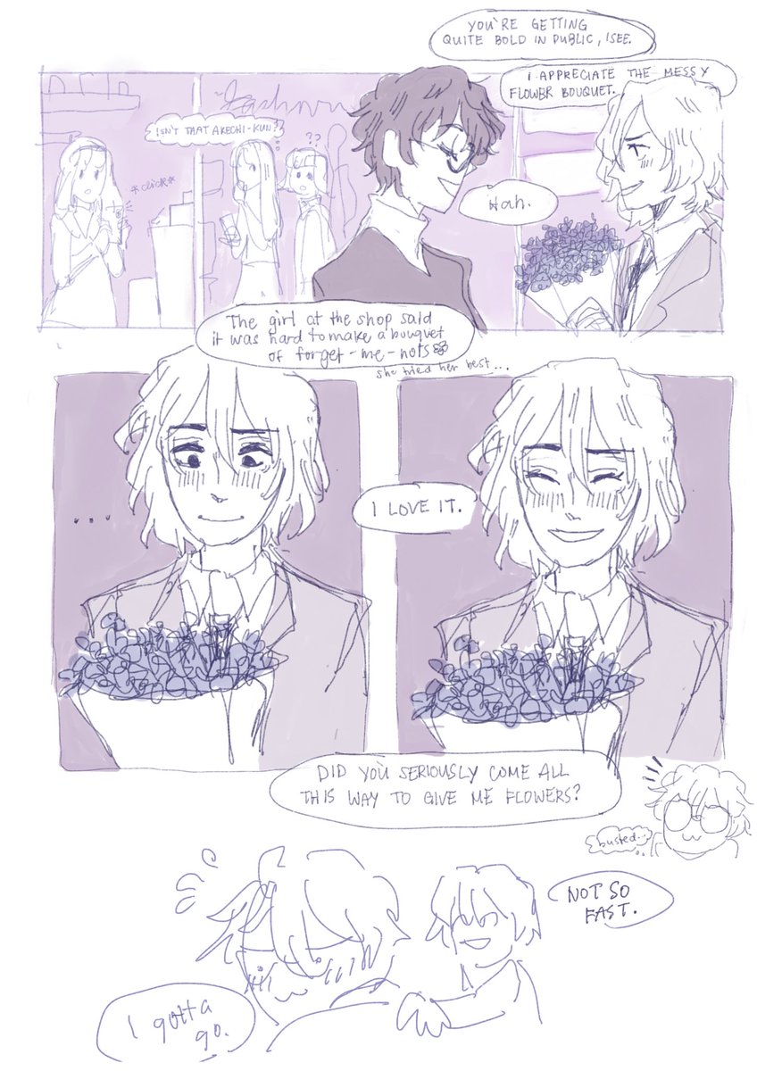 kari wrote the cutest follow up fic so ofc i had to do smth with my favorite scene ?? pls read it everyone its so cute #p5r #shuake https://t.co/5dbY8hI9J6 