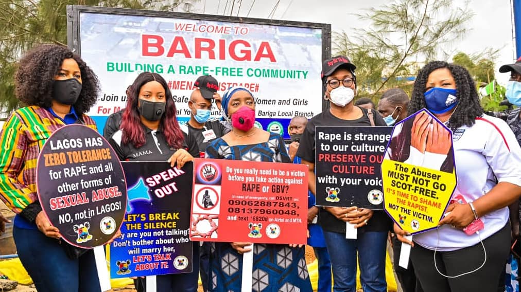 gboyegaakosile's tweet photo. Today, Bariga Local Council Development Area (LCDA) joined the growing list of communities in our dear state unequivocally standing up against #Rape and all forms of Sexual and Gender-based violence against women and children.

#MenAgainstRape
#RealMenDontRape 
#ForAGreaterLagos https://t.co/jjs7fcagnn