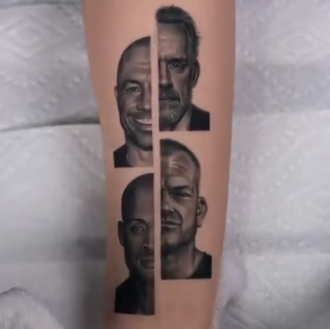 Joe Rogan  I really never quite know how to think about these tattoos of  my face on dudes Thanks Repost anrijsstraume  Whats Up Freak  Bitches joerogan  thankyou Alex  