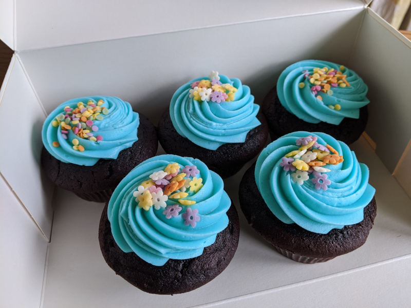 RomiP's tweet photo. Thank you so much @womeninvoice for such a lovely birthday gathering✨. Luckily my cupcakes survided their little fall while being showed off, but there will certainly be one less here in a minute🙃 https://t.co/W60eDTvPjX