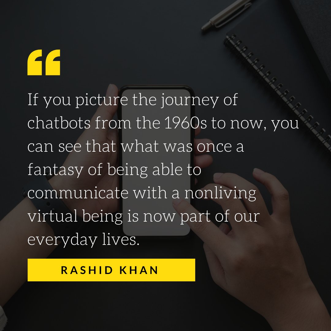 HeroBot_ai's tweet image. Considering our childhood dreams, it seems like we are living in our fantasy today because of technology.

Want to know more facts about chatbot? Make sure to like and follow our page now!

#chatbot #chatbottips #chatbotfacts #bots #botmarketing