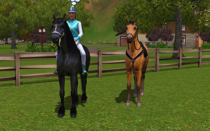 Aside from the small details, we also got a massive feature in the new riding skill for sims, and the racing and jumping skills for horses. As you progress through these skills you unlock new riding speeds and abilities, and new options at the Equestrian Center, a new rabbithole.