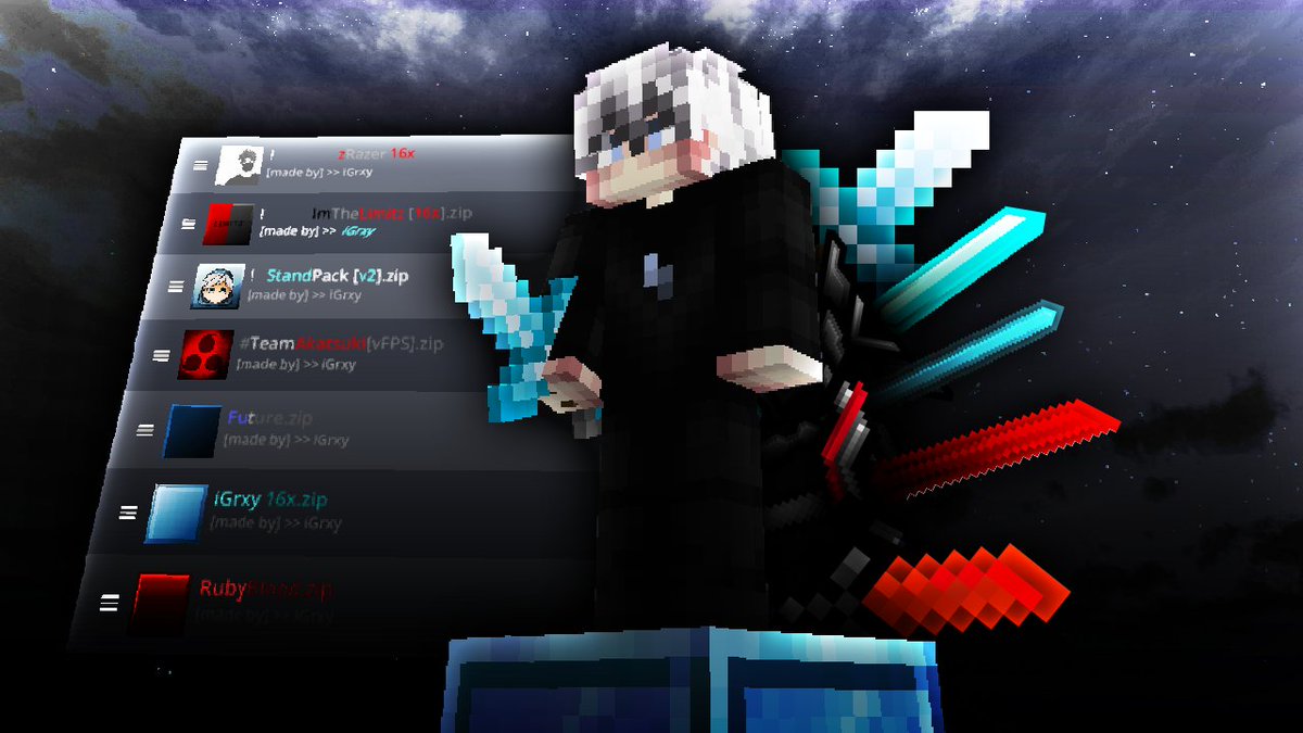 TOP MEJORES TEXTURE PACKS | PACK FOLDER - SKYWARS, HCF, UHC
¿MG &amp; RT?🤍💜🤎❤️🖤

apoyen bro;) 

LINK:
youtube.com/watch?v=gKw1jI…
youtube.com/watch?v=HiNoH2…