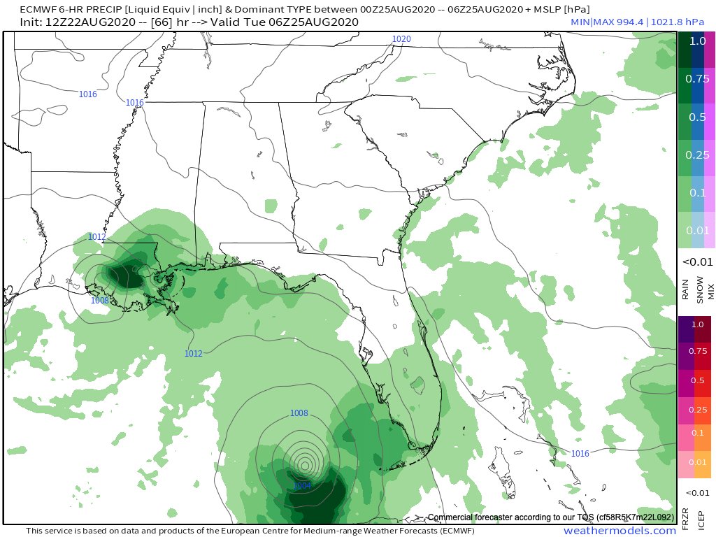 1. Both storms are moving under the influence of the western Atlantic Ridge. Both storms will move into the Gulf of Mexico as a result of this ridge.
