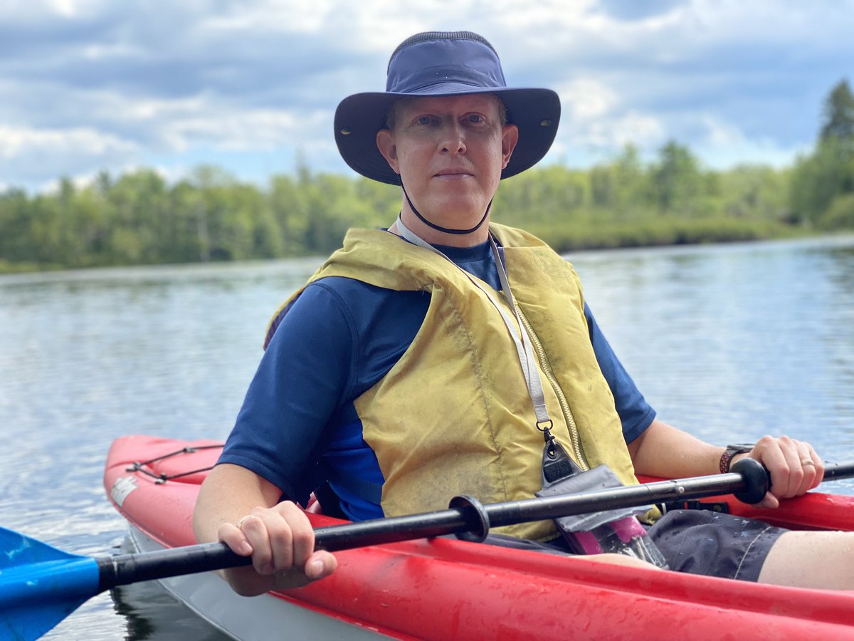 ardithm's tweet image. It’s been a few years since I swam to the island and back