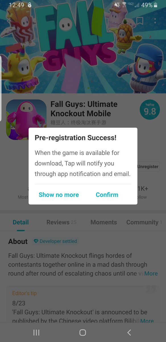 A mobile version of Fall Guys: Ultimate Knockout is in the works