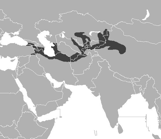 What lies east from the area where we find the Pre-Pottery Neolithic B sites is very very interesting. It's the area full of mountainous forests, made of tall oaks and pines, and the eastern most known habitat of Caspian tigers.  https://en.wikipedia.org/wiki/Caspian_tiger