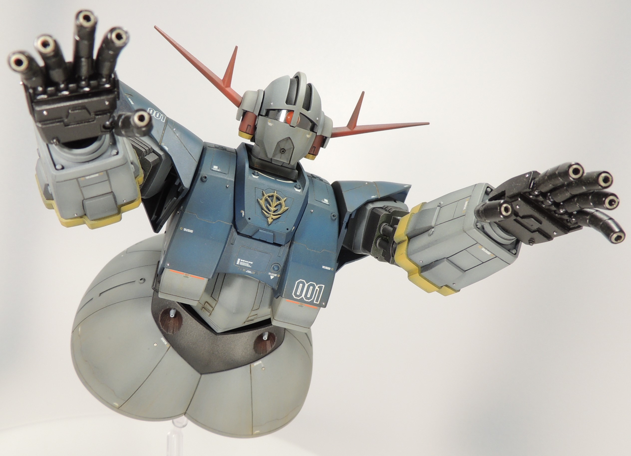 あやぽん Bandai Spirits ホビー事業部公式twitter Hobbysite にて ジオングがｒｇで商品化されると知り 狂喜乱舞 嬉しさのあまり 完成品棚から過去作を出撃 させました How To Build Gundam 2 の小田雅弘氏のジオングをリスペクトして塗装し