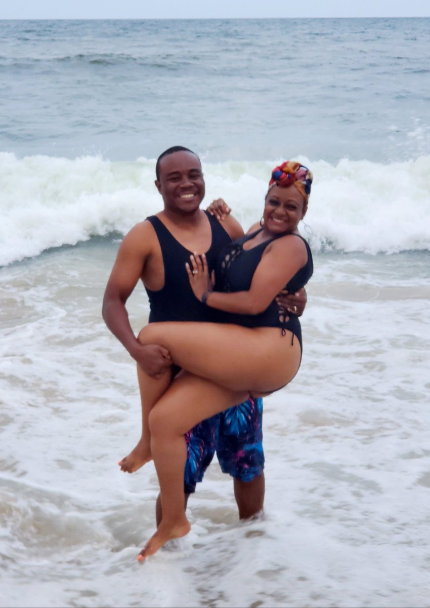 FaithPlusWorks's tweet photo. #BeachBumming with My Boo AKA @1DreamTeam... Our FINAL Day of #Staycation in #VABeach! ๐ #45thBirthday ๐ Celebrating has come to an end. ๐ #TeamHawkins ๐ #BlackLove ๐ค #21YearsInTheGame ๐ https://t.co/DlX9FmWXY4