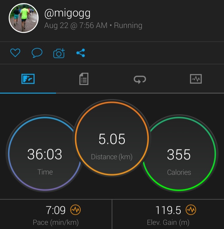 Running man tweet media