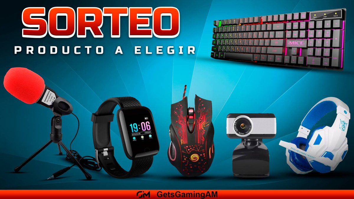 GetsGamingAM's tweet image. 🎁💥#SORTEO DE PRODUCTO A ELEGIR💥🎁

REQUISITOS PARA PARTICIPAR:
• Dar RT🔁
• Seguir a @GetsGamingAM
• Seguir a @PretorianEsport

Finaliza el 30/08⏳

¡SUERTE! 🍀