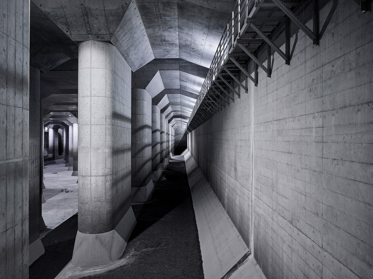 WIRED's tweet photo. Enter the enormous concrete labyrinth keeping Tokyo from flooding during monsoon season. https://t.co/PZdXqcV96L
📷: Christoffer Rudquist https://t.co/LIMgClR3hg