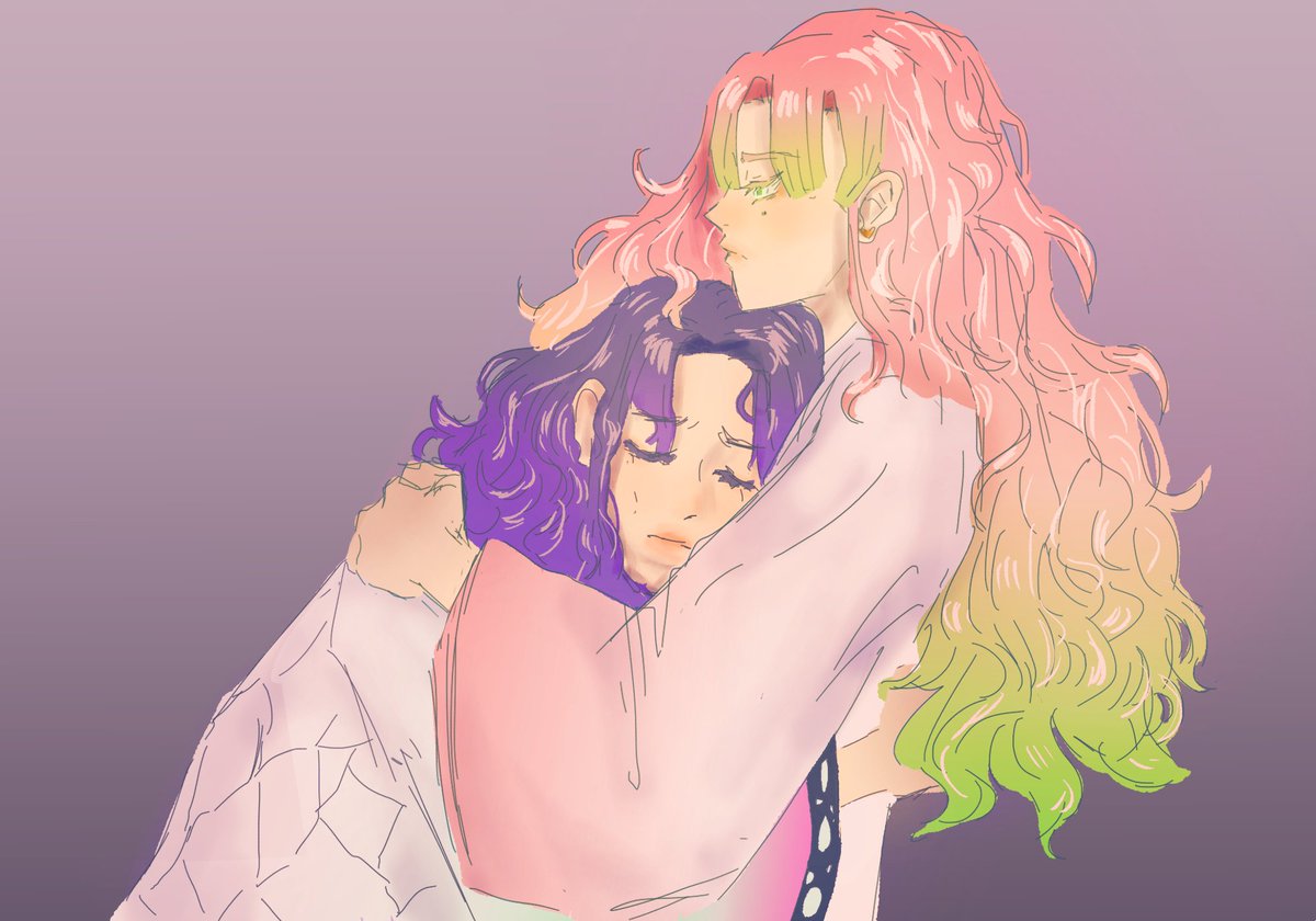 touch starved. 
#kny #shinomitsu #鬼滅の刃 #しのみつ