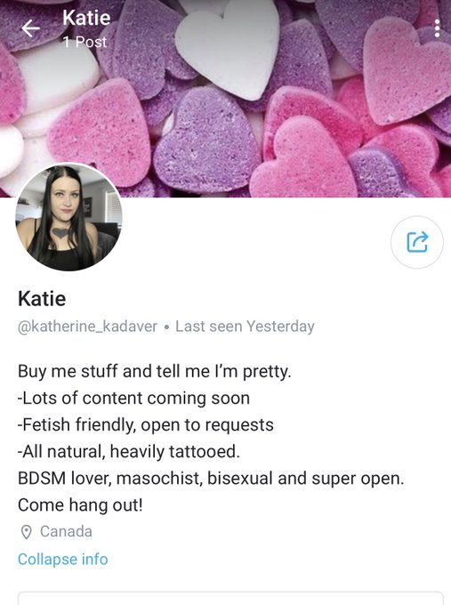 Check out my wifes new #onlyfans page. Tattooed, goth, bdsm, custom content. #onlyfansnewbie #bdsm #tattooed<a href="/tag/onlyfans"class="tags">#onlyfans</a><a href="/tag/bdsm"class="tags"><span>#bdsm</span></a><a href="/tag/tattooed"class="tags"><span>#tattooed</span></a><a href="/tag/goth"class="tags"><span>#goth</span></a><a href="/tag/onlyfanslink"class="tags"><span>#onlyfanslink</span></a><a href="/tag/onlyfansnewbie"class="tags"><span>#onlyfansnewbie</span></a>