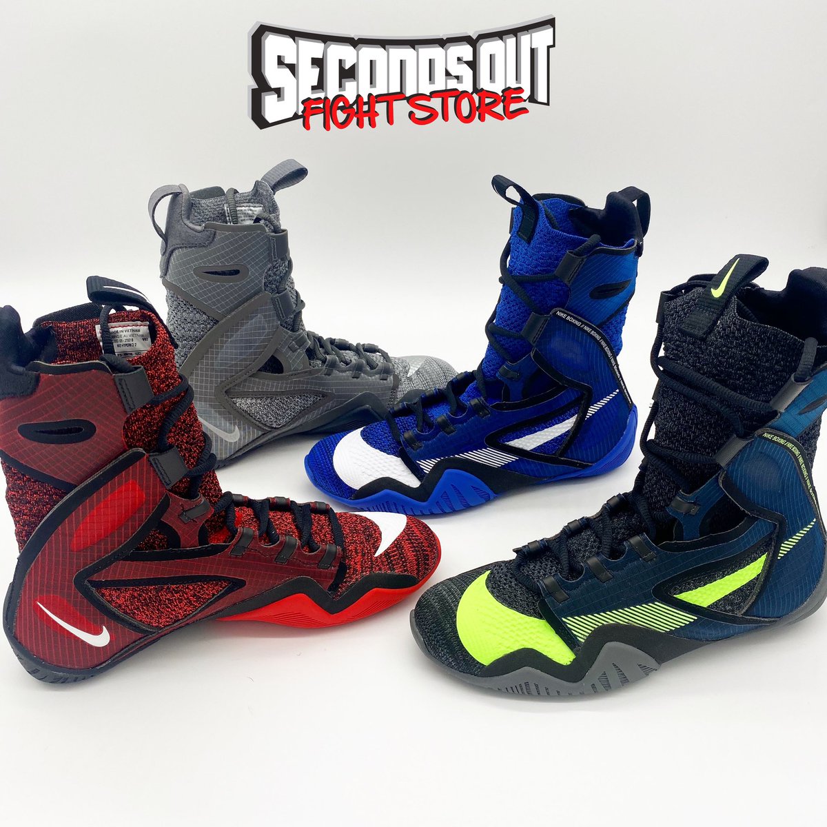 secondsout_'s tweet photo. All the colours ๐โฌ๏ธ๐ฆ๐ฅโฌ๏ธ
๐ฒ https://t.co/jNfTESUsex
#Nike #NikeBoxing #HyperKO2 #HyperKO https://t.co/Ttb7HOVP4E