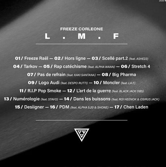 Shone Gfg Lmf Dispo On Twitter Freeze Corleone Lmf Lien Preco Album Physique Https T Co Di4wthpi9g L M F Le 09 11 Freezecorleone Lmf Sixsixsept Dakar Https T Co Ogn4jeazr8