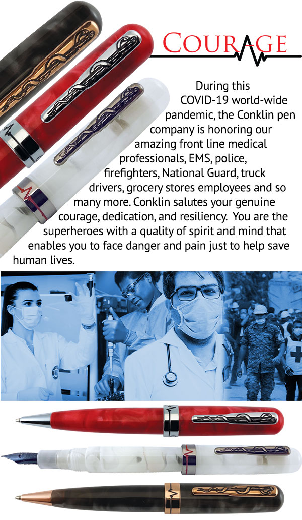 Conklin Salutes Our Courageous Americans - Baseball Limited Edition Instock Now! - mailchi.mp/coloradopen/33…