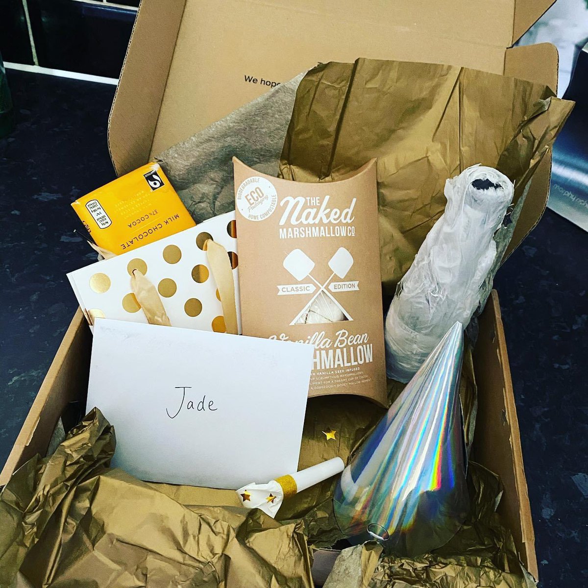 AddleseeBethany's tweet photo. Early Birthday present for the lovely @JadeWhite1992 courtesy of @colleaguebox! Thank you for all your hard work Jade, you deserve a treat 🥳 ❤️ https://t.co/v54fn16sqs