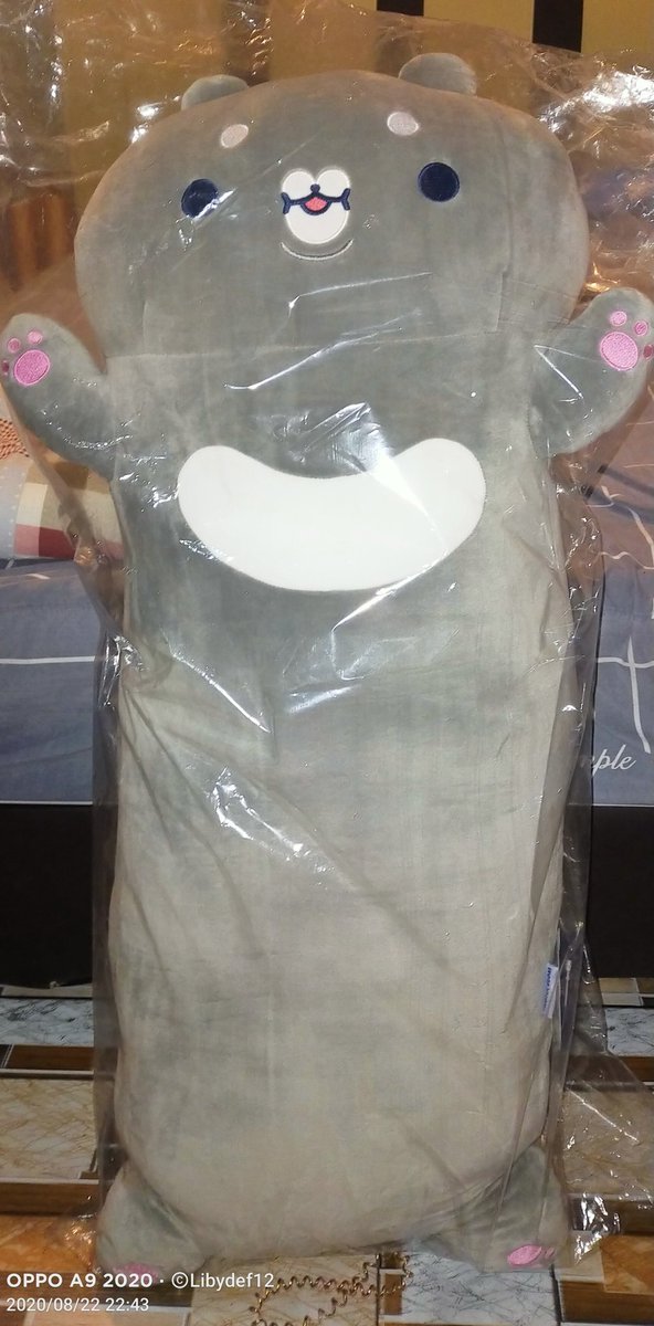 shownuhoney12's tweet photo. The box is huge,till I was thinking did I order irl SN inside but yeah SN with 6ft" tall wouldn't fit in this box but the big body pillow YES,tqsm @kyy0514_ for the amazing job & here all this item flew from KR-Sabah received 4days after sent on 19th #mbbkr_feedbacks TYSM π https://t.co/4Gn990Aofq