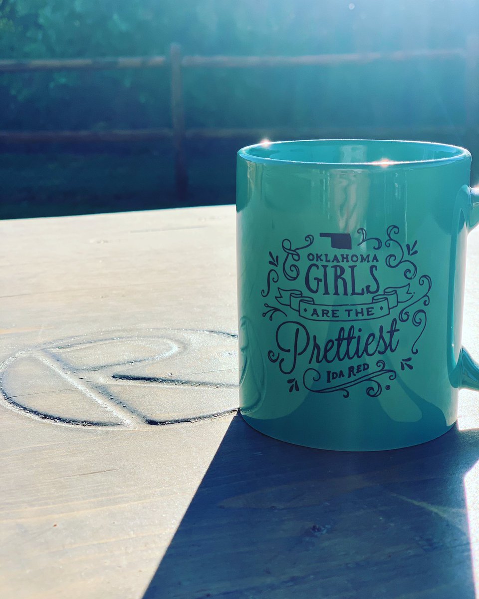 sonyarivers711's tweet photo. Favorite time of day. Favorite coffee cup. Favorite weather. ☕️☀️💗 #oklahoma #idared #sunnyandseventy https://t.co/quC7Y5jJxF