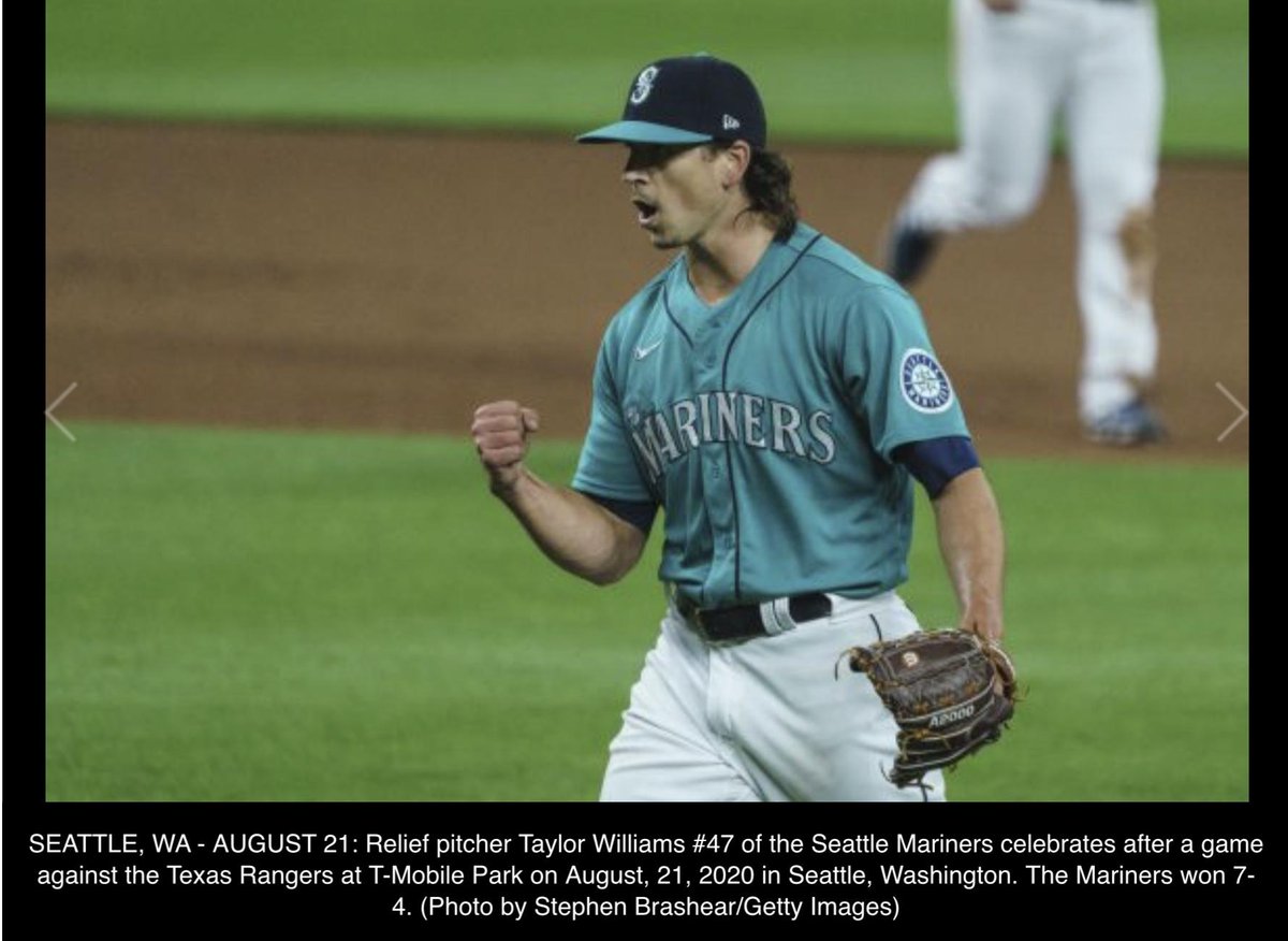 KentStBaseball's tweet image. Congratulations to Taylor Williams (@twillyflash ) on locking down save number 5️⃣ last night for the @Mariners 

#BiteDown | #FlashesForever