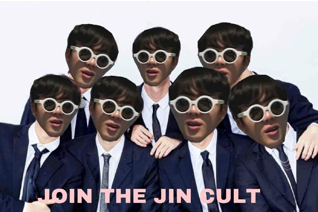 the jin cult !!! the first ever cult for jin birthdayseokjin even joins us and changed the bts twt layout (dec 2018)