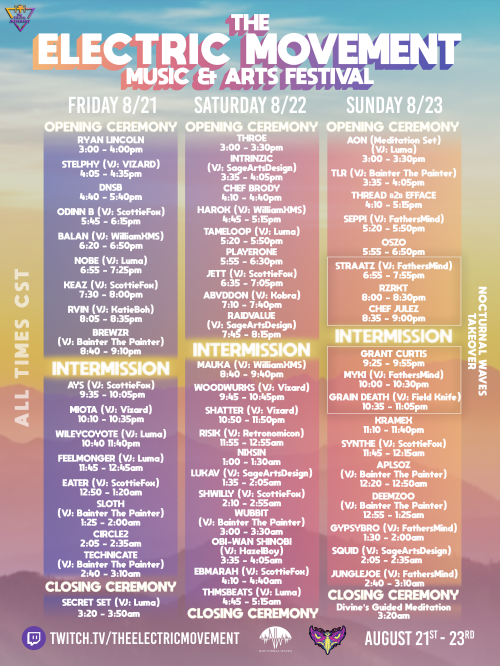harokmusic's tweet photo. I am playing a virtual festival today at 4:45. Come hang out in the chat xoxo
@Electric_Hawk @OfficialTEMCO @Nocturnal_Waves @GRIME_FEST
#temf #femaleartist #columbuslocal #undergroundedm https://t.co/aAs3dVQfDy