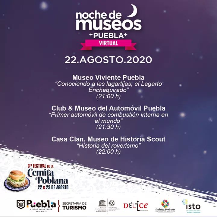 MuseoViviente's tweet photo. Hoy a las 21:00 acompáñanos a conocer al fascinante Lagarto Enchaquirado🦎 a través del facebook de "Noche De Museos Puebla"

En la 8a #NocheDeMuseosVirtual  🏛
#QuédateEnCasa 
👉 https://t.co/DjA0LMTkDg https://t.co/lfcvgH3fc3