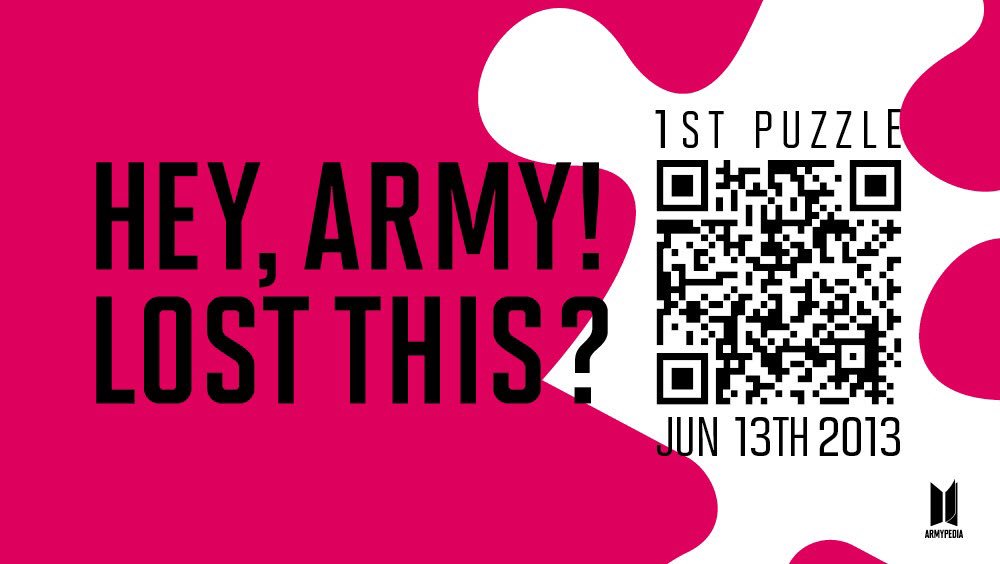 armypedia!!!!!! hey army lost this ? it still hauts me at night it was qr codes put in every towns we had to scan to unlock bts memories stuff (fev 2019)