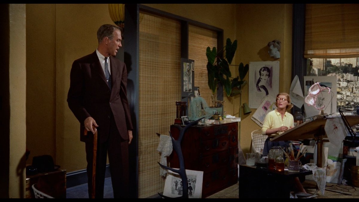 like idk even the colours... she doesn't quite match the wallpaper but it certainly feels more Her existence / Her home. he's just another bit of furniture in her mind, not in any pejorative sense but in the sense of fondness & familiarity