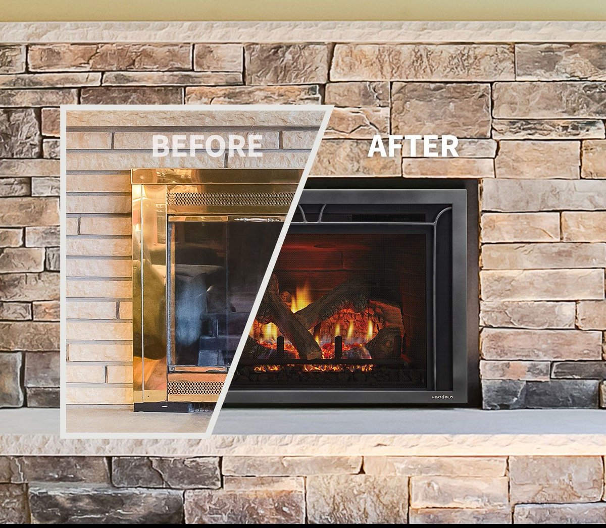 Switching from wood to gas will give you beautiful flames and comfort at the press of a button. Why wait until 'til to make the switch? Connect with an authorized dealer today to schedule a no-obligation consultation: buff.ly/2QaqW0G