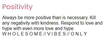 This was a really important one. The game itself is super bright, colourful, wholesome, and positive. I wanted to reflect this in the social media content. I wanted the community and social to feel as W H O L E S O M E and P O S I T I V E as the game itself