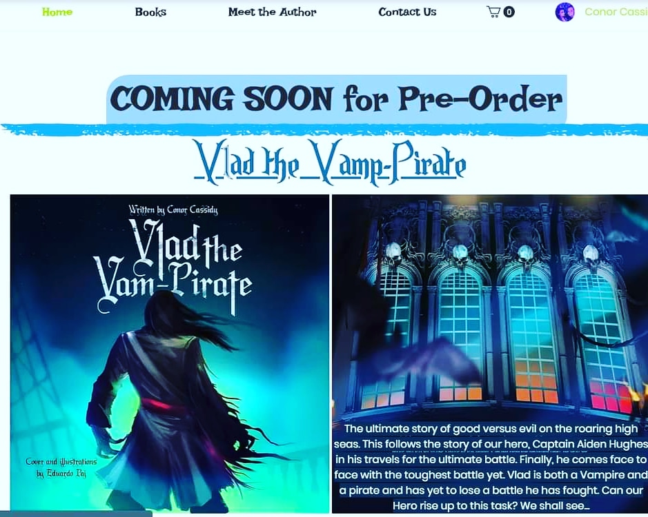 CCassCreations's tweet photo. Coming soon for #preorder #vampire #pirate #childrensbook #newbookalert #checkitout #belfast #belfastauthor #belfastbooks https://t.co/tda1vcsLAw
