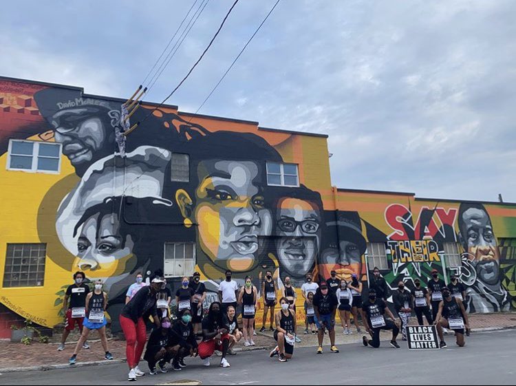 MsAguiar13's tweet photo. Great morning to participate in #runforbreonna. Happens every Saturday at 8 am at 11th and Main St. Come join me next Saturday!! https://t.co/6RLrcfM5fN https://t.co/5rJGFxbvo8