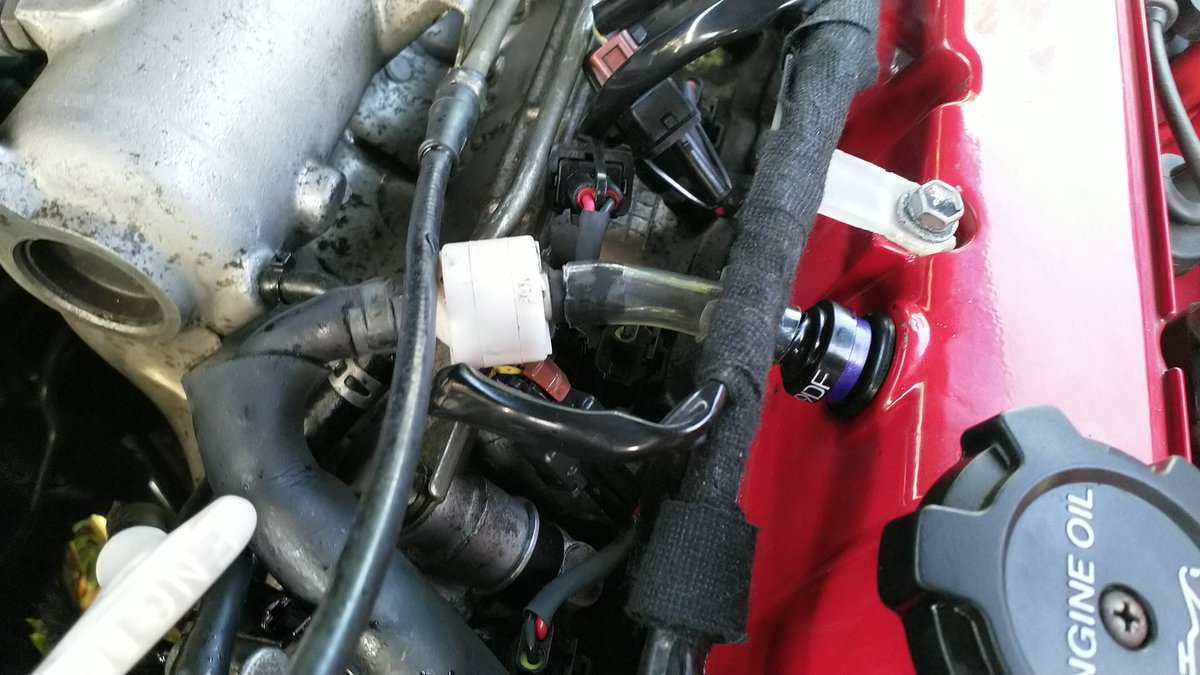 Installed a definitely fully working Saab check valve inline with the Mitsu metering/check valve. Still pops the dipstick but not as "violent"/far. Will now try venting the other pcv hose to atmosphere instead of to the turbo intake.