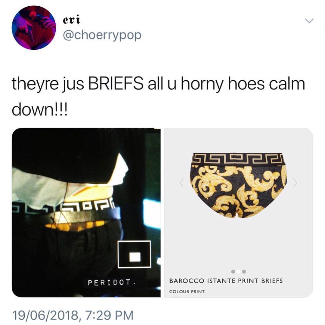 when we thought namjoon was wearing a versace thong during a performance of fake love, a story in 3 parts I CANT BREATHE WELPSDLKJSLKJ(june 2018)