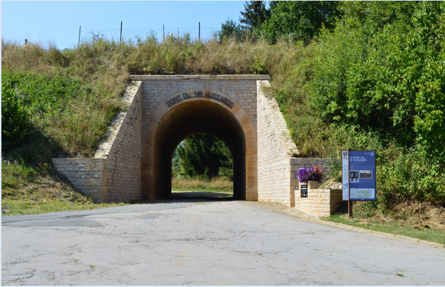 The only way out was N was through the Pont d’Arminies. Instead he ran into three companies of infantry from 10ID who formed a firing line just 100m from the bridge. His son was killed in the charge and he died later that day from wounds; he was the uncle of General Leclerc.