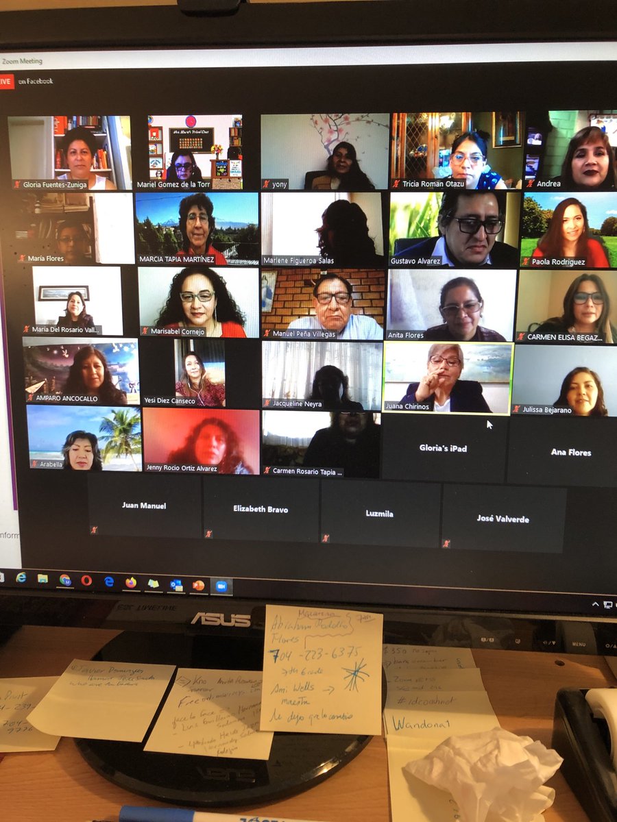 MGomezdelaTorre's tweet photo. #ArequipaLearns2020 Great morning of the Power of We: How Technology Can Help ELs/EFL ? I am so excited that we are presenting to my former Students that Now are teachers (400 teachers attending) https://t.co/HPNXNTi47W